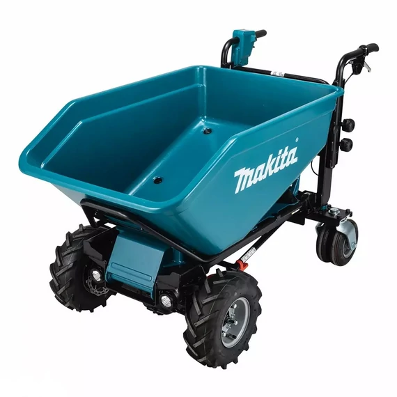 Makita DCU603Z akkus talicska, billencs felépítménnyel 300kg, 2x18V (akku és töltő nélkül)