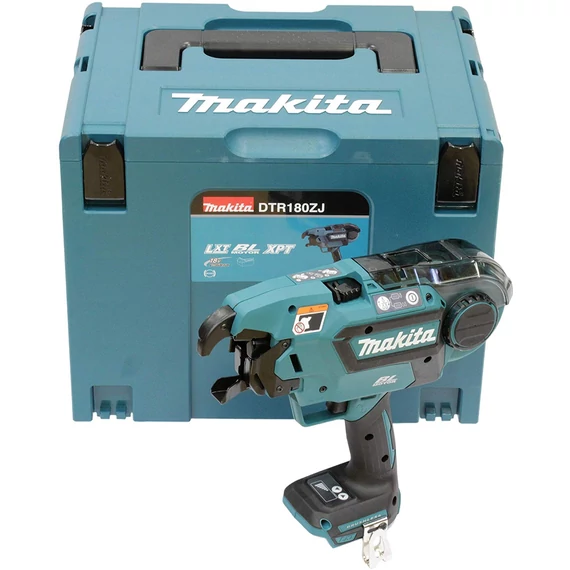 Makita DTR180ZJ akkus betonacél kötöző, 18V (akku és töltő nélkül)
