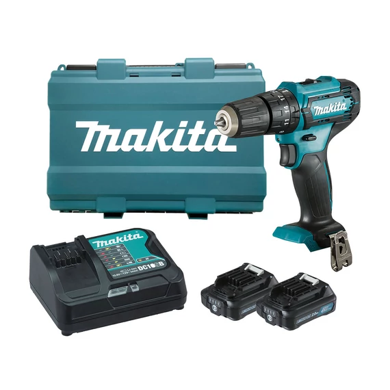 Makita HP333DSAE akkus ütvefúró-csavarbehajtó, 12Vmax CXT ® Li-ion, 2x2,0Ah