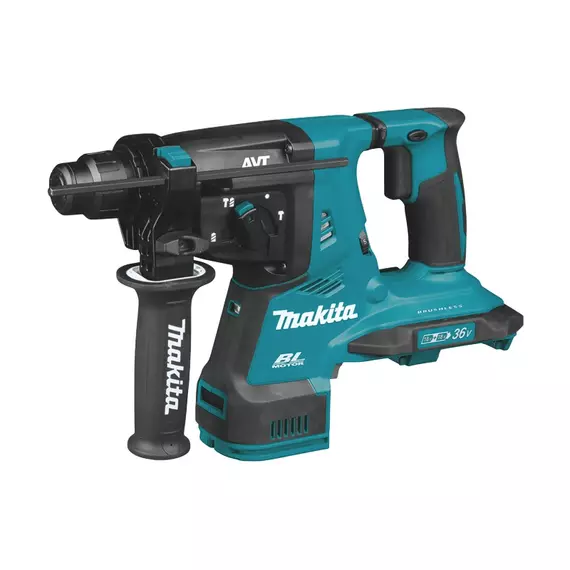 Makita DHR280 akkus fúró-vésőkalapács, SDS-Plus, 2.8J, 36V (akku és töltő nélkül)