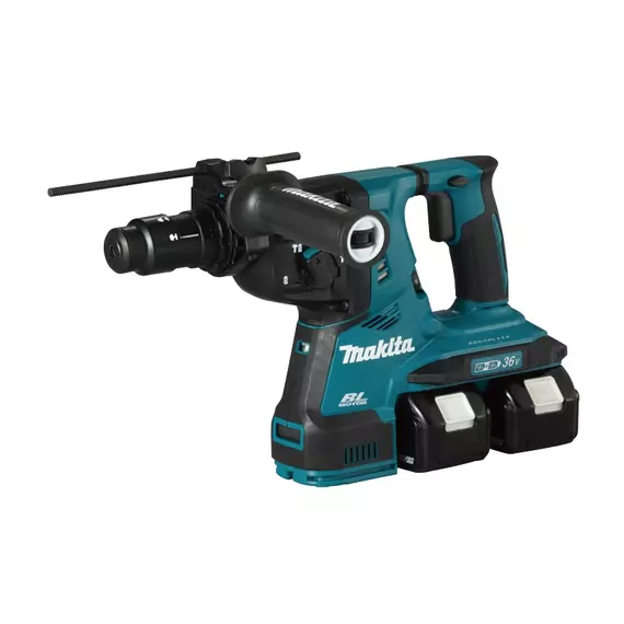 Makita DHR283 akkus fúró-vésőkalapács, SDS-Plus, 2.5J, 36V (2db 5Ah akkuval és töltővel)