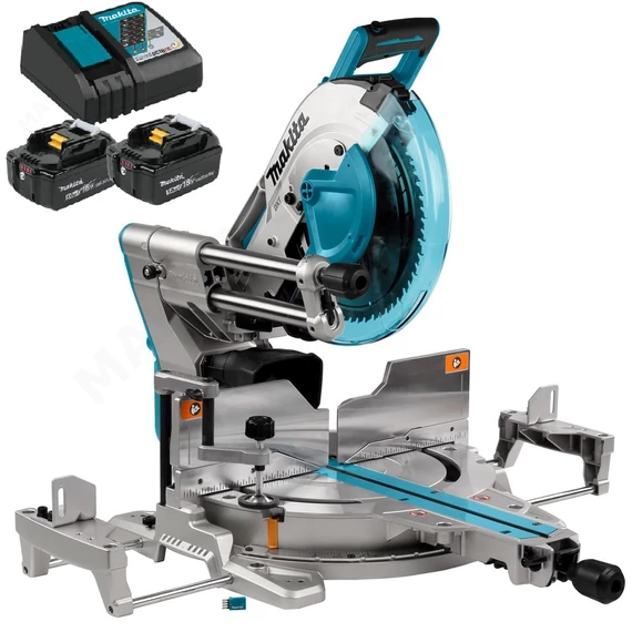 Makita DLS211 akkus gérvágó, 305mm, 36V (2db 5Ah akkuval és töltvel)