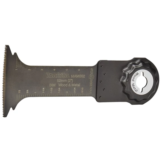 Makita MAM002 Starlock Max vágólap multigéphez, fához és fémhez, 52x70mm