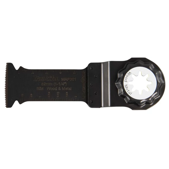 Makita MAP001 Starlock Plus merülőfűrészlap multigéphez, fára és fémre, 32x60mm