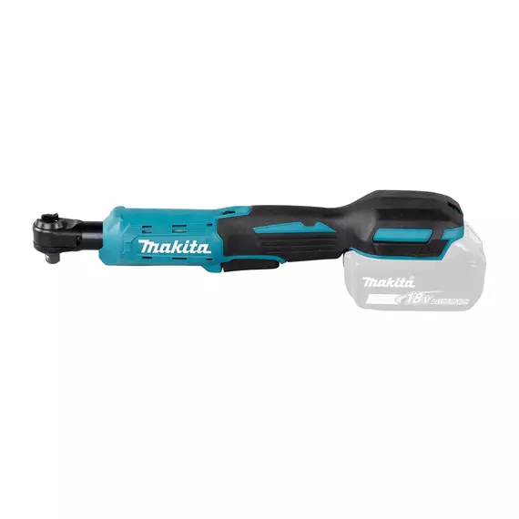 Makita DWR180 akkus racsnis kulcs, 18V, 1/4&quot; és 3/8&quot; (akku és töltő nélkül)