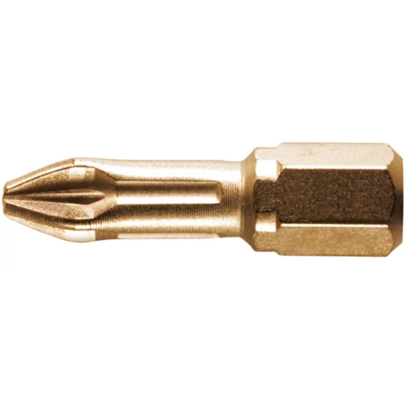 Makita bithegy, gyémánt bevonat, PZ2, 25mm, 1/4&quot;, 3db