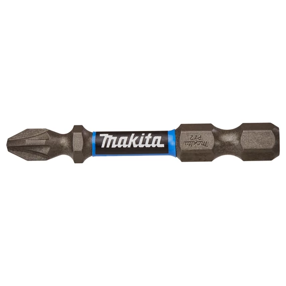 Makita Impact Premier bitkészlet, 1/4&quot;, 50mm, PZ2, 10db