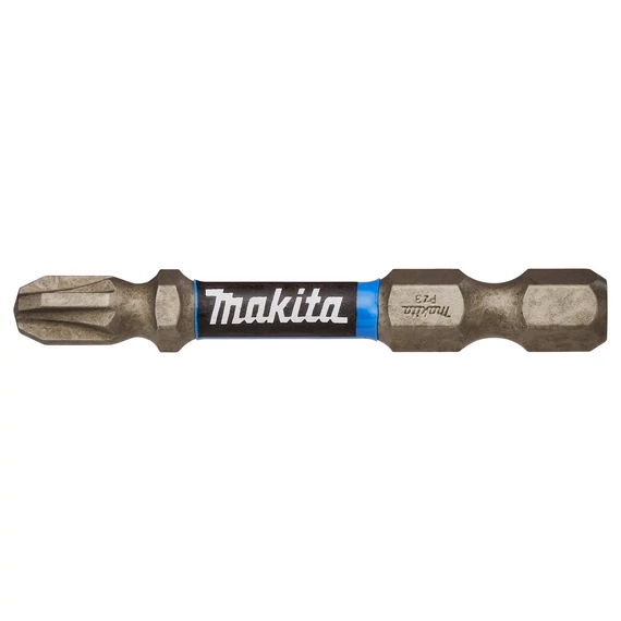 Makita Impact Premier bithegy, 1/4&quot;, 50mm, PZ3, 2db