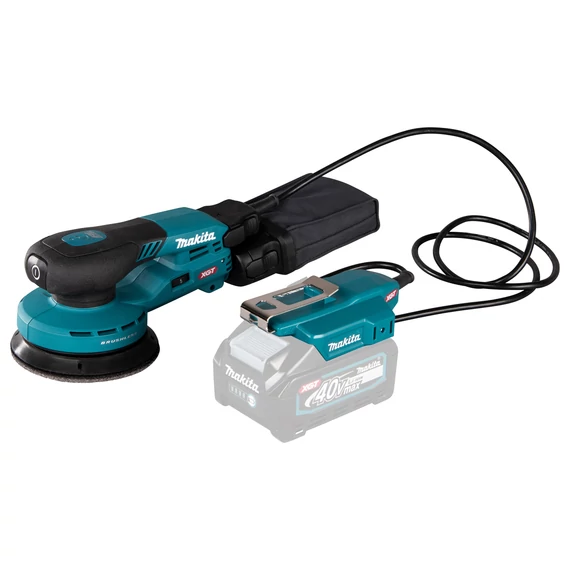 Makita BO003CG akkus excentercsiszoló, 40Vmax XGT Li-Ion, 3x125mm (akku és töltő nélkül)