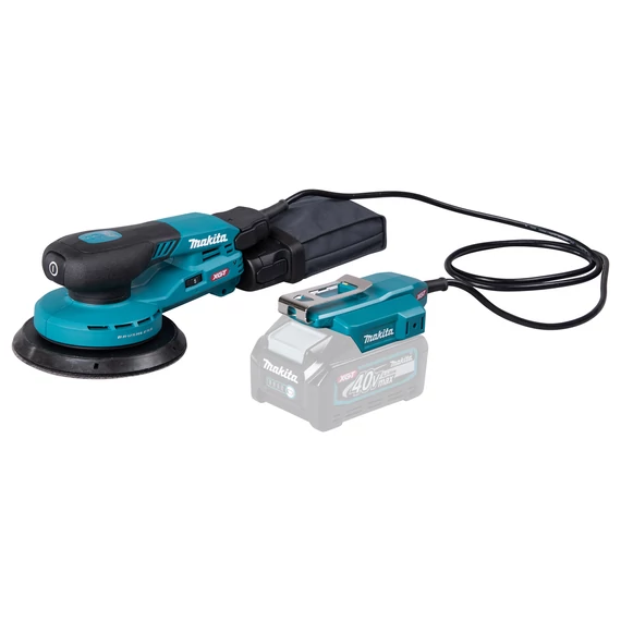 Makita BO004CG akkus excentercsiszoló, 40Vmax XGT Li-Ion, 3x150mm (akku és töltő nélkül)