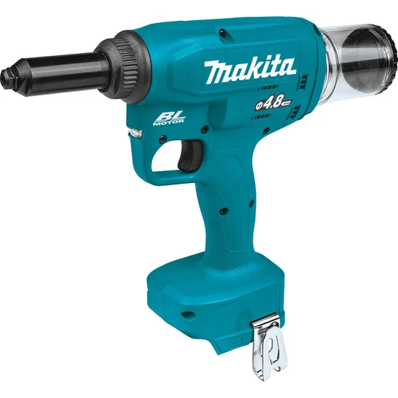Makita DRV150 akkus popszegecshúzó, 2.4-4.8mm, 18V (akku és töltő nélkül)