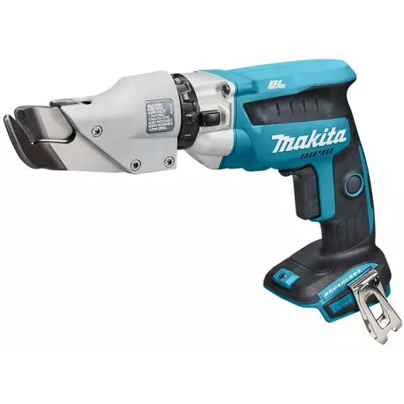 Makita DJS131 akkus lemezvágó olló, 18V, 1.3mm (akku és töltő nélkül)