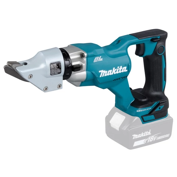 Makita DJS200 akkus lemezvágó olló, 18V, 1.6-2mm (akku és töltő nélkül)