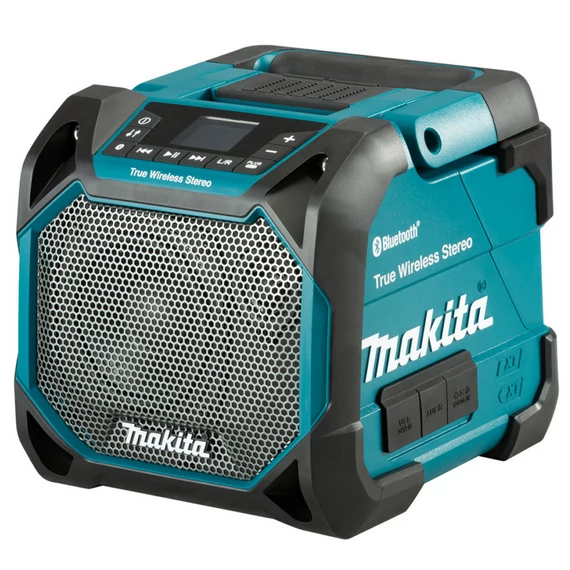 Makita DMR203 akkus hangszóró, 18V, Bluetooth, 10m (akku és töltő nélkül)