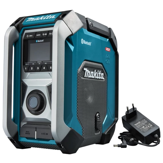 Makita MR006G akkus rádió, 12V-40V, Bluetooth, EQ (akku és töltő nélkül)