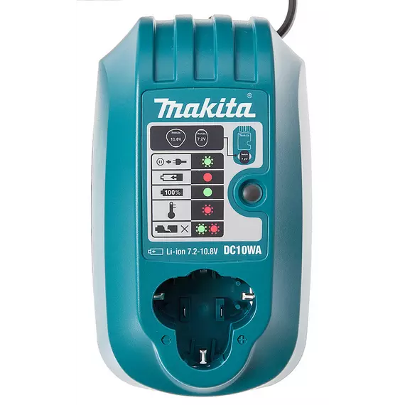 Makita DC10WA akkutöltő, 10.8V, Li-ion