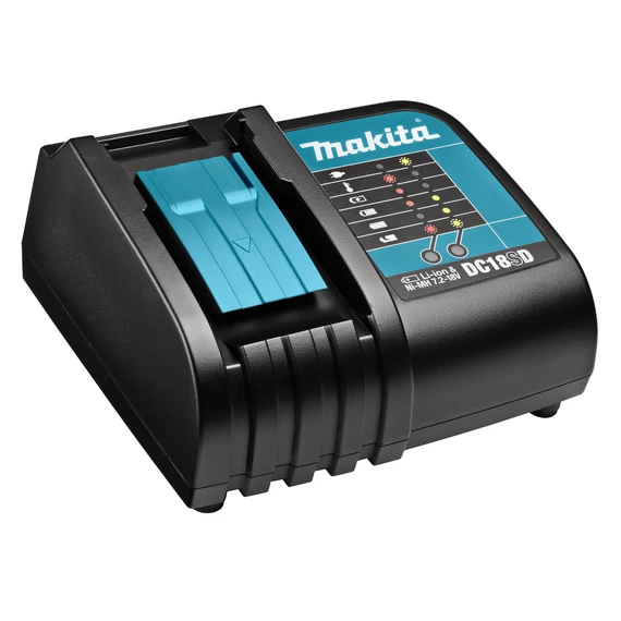 Makita DC18SD akkutöltő, LXT, 14.4-18V, Li-ion