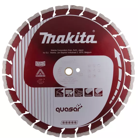 Makita Quasar szegmentált gyémánttárcsa 3DDG 230mm 