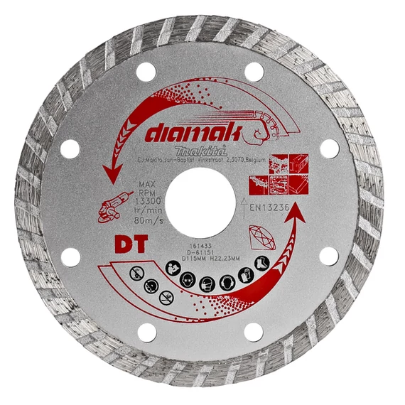 Makita Diamak turbó gyémánttárcsa 230mm