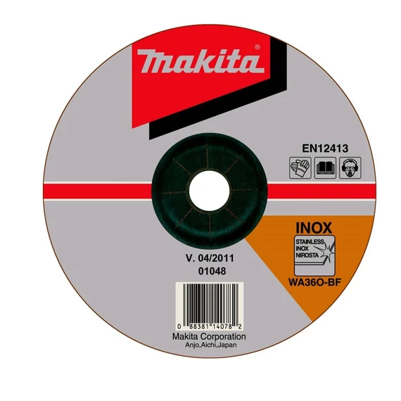 Makita Inox csiszolótárcsa 115x6mm
