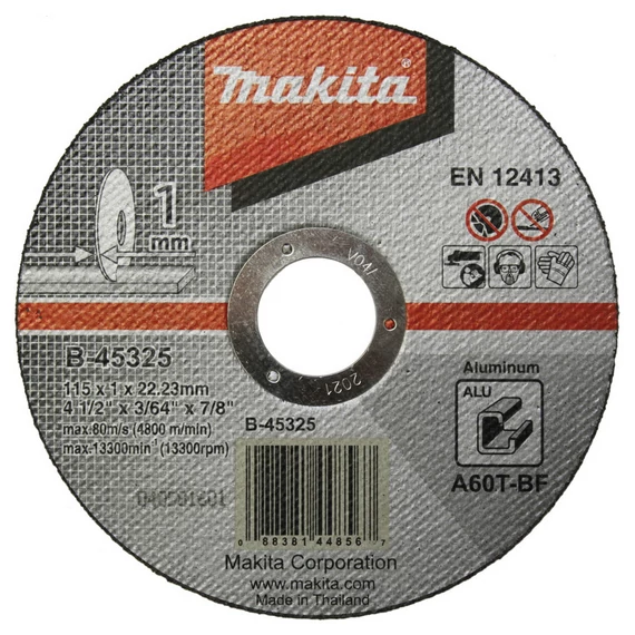 Makita Alu vágókorong 115x1mm