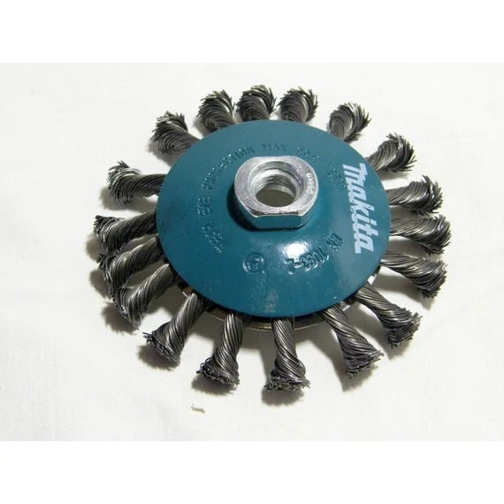 Makita fonott drótkorong kúpos 100mm M14