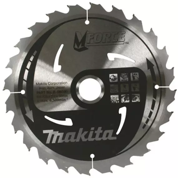Makita Mforce körfűrészlap 235x30mm Z24
