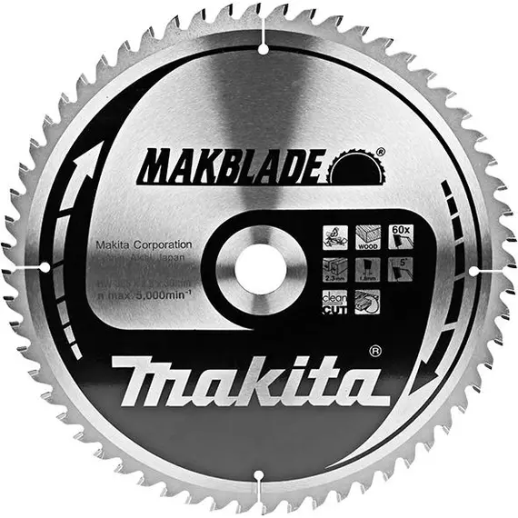 Makita Makblade körfűrészlap 305x30mm Z60