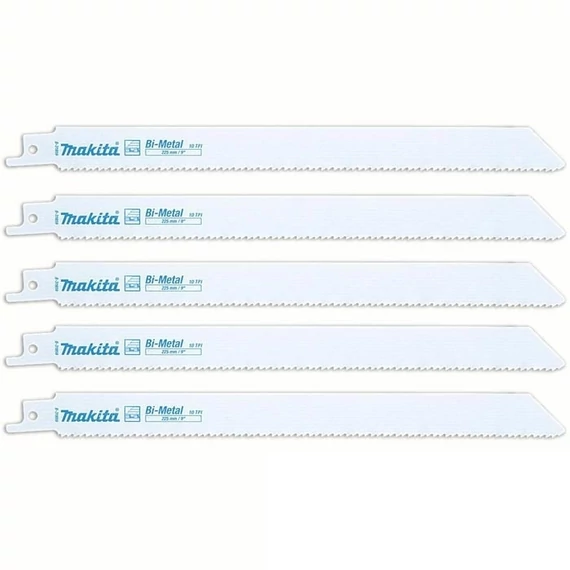 Makita BIM orrfűrészlap fa, fém, TPI:10, L:225mm 5db