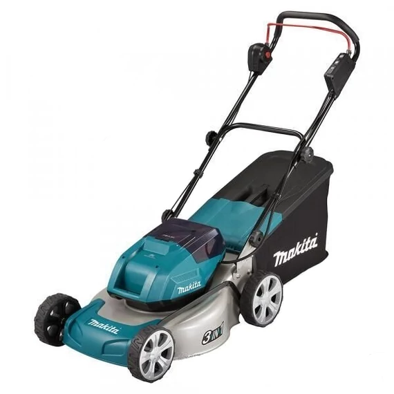 Makita DLM463 akkus fűnyíró, 2x18V, 46cm (akku és töltő nélkül)
