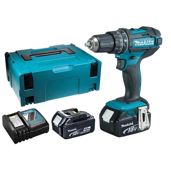 Makita DHP482RTJ 18V LXT Li-ion 62Nm ütvefúró-csavarbehajtó 2x5,0Ah