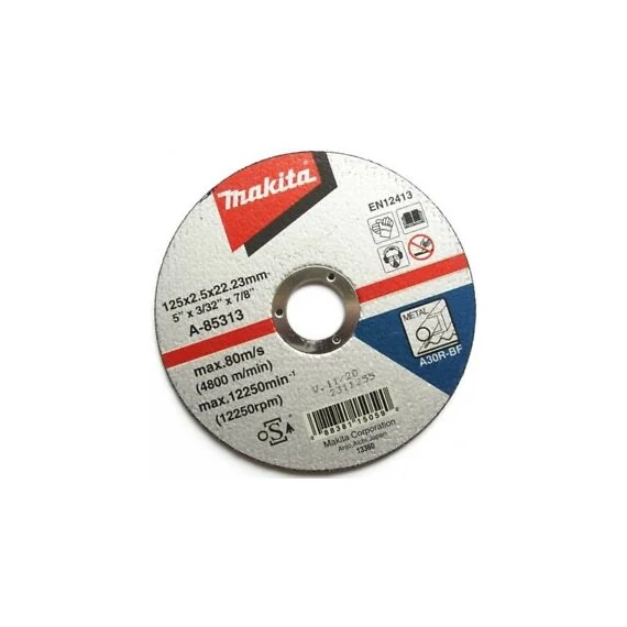 Makita acél vágókorong, 125x2.5mm