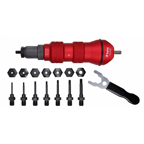 Astro ADN14 szegecsanyahúzó adapter fúrógéphez-behajtógéphez, 1/4", 10db