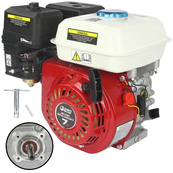 Mar-Pol benzinmotor 4 ütemű, 7 LE, 223 m3, 3.6L