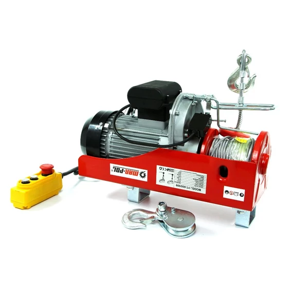 Mar-Pol elektromos csörlő, 500-1000kg, 1.2kW