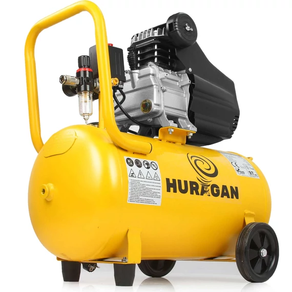 Mar-Pol Huragan 1 hengeres olajos kompresszor 50L, 1.5kW, 8bar