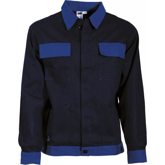 Classic munkavédelmi dzseki, kevertszálas, sötétkék, 56