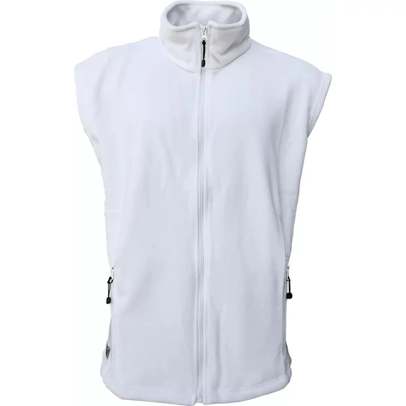 Élelmiszeripari polár mellény, fehér, S