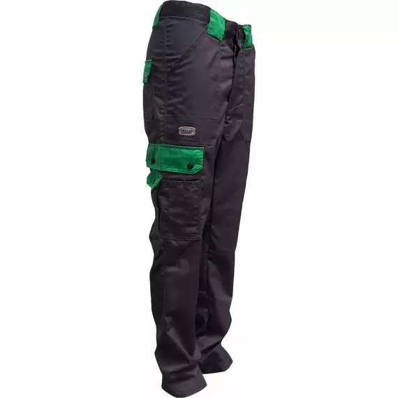Classic munkavédelmi derekas nadrág, szürke-zöld, 48