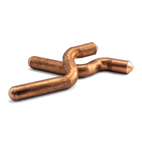 Tecna kézi ponthegesztő elektróda, hajlított, 10mm, 2db