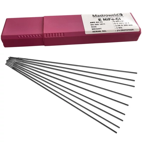 Mastroweld Elnife öntöttvas hegesztő elektróda, 2.5mm