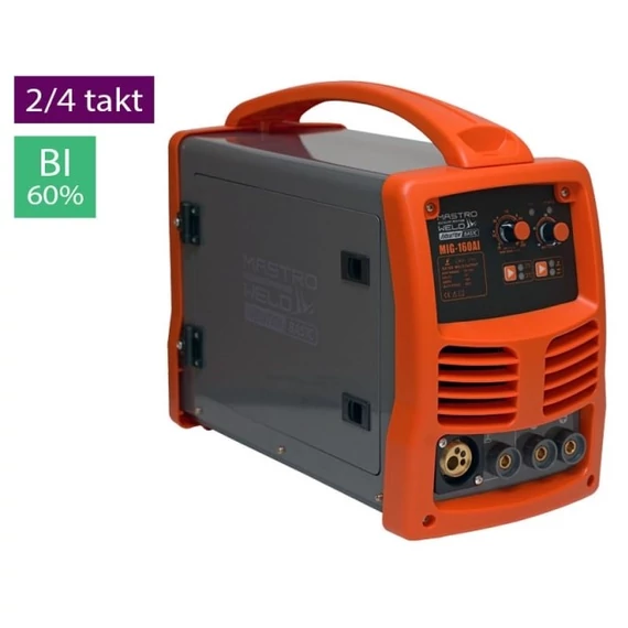 Mastroweld MIG-160 AI multifunkciós inverter, basic, 230V, 160A