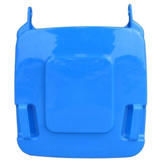 Fedél K120 szelektív hulladékgyűjtőhöz - kék