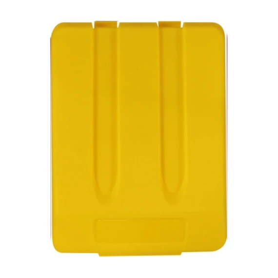 Fedél K33 szelektív hulladékgyűjtőhöz - sárga