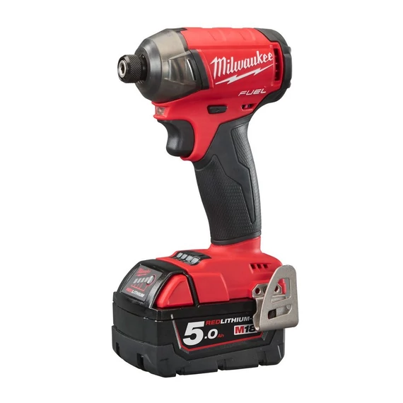 Milwaukee M18 FQID-502X akkus ütvecsavarozó 1/4&quot;, 18V, 2x5.0Ah akkuval és töltővel