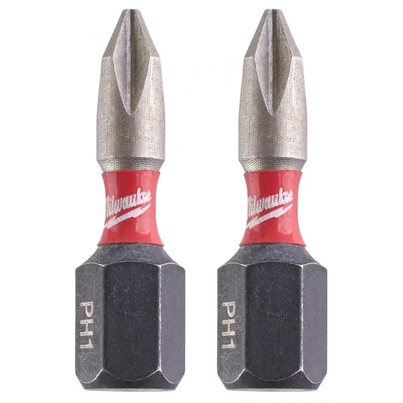Milwaukee Shockwave bithegy PH1x25mm, 2db