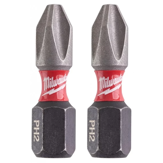 Milwaukee Shockwave bithegy, PH2x25mm, 2db