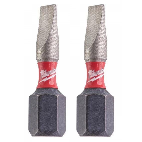 Milwaukee Shockwave bithegy,  SL0.6x4.5x25mm, 2db