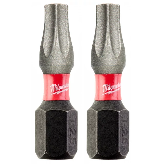 Milwaukee Shockwave bithegy, TX27x25mm, 2db