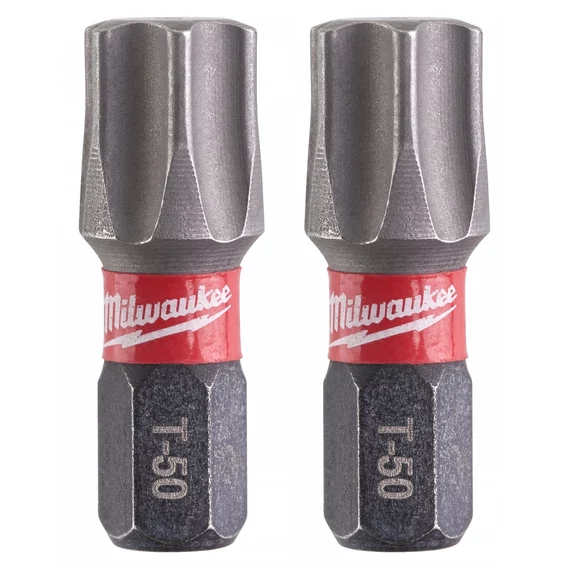 Milwaukee Shockwave bithegy, TX50x25mm, 2db